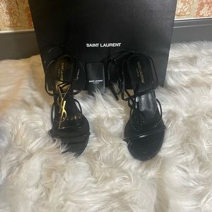 YVES SAINT LAURENT Cassandra Sandal Heels